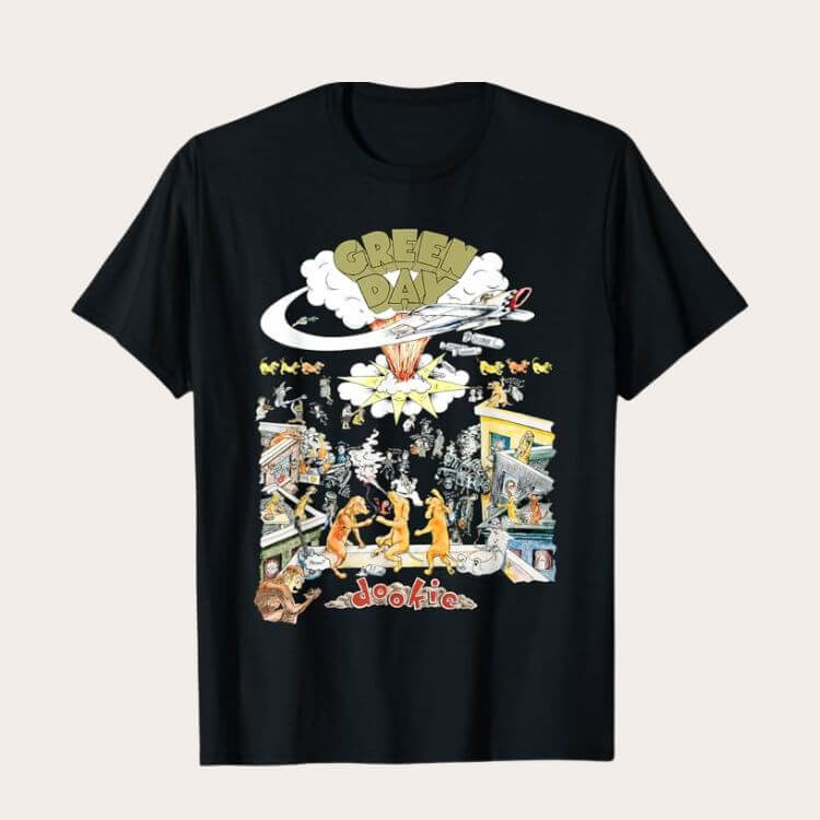 Green Day Dookie Scene T-Shirt