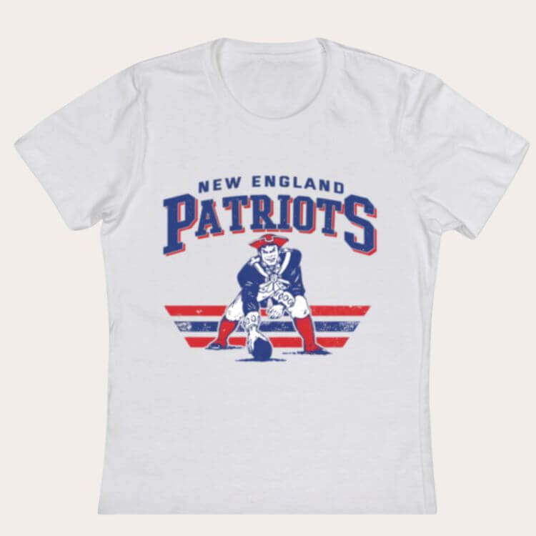 Retro New England Patriots T-Shirt