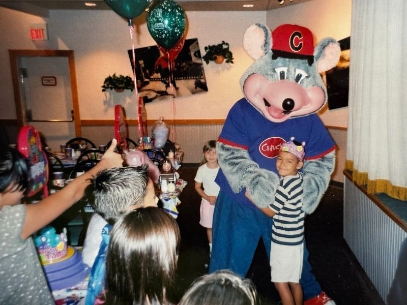 chuckie cheese birthday
