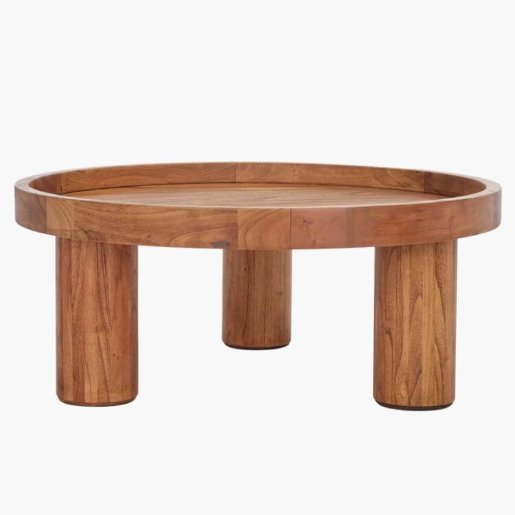 Meek 3 Leg Round Coffee Table 