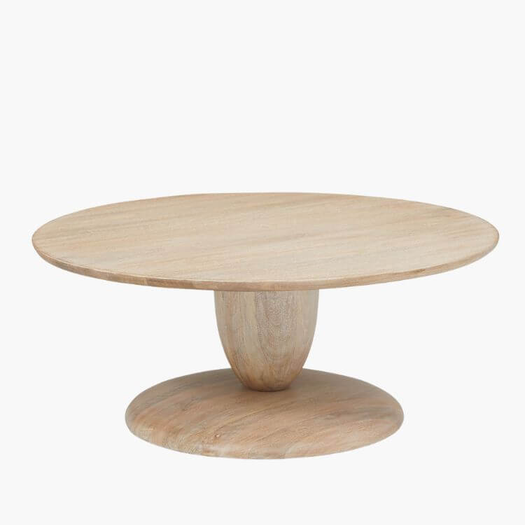 Winona Round Pedestal Coffee Table
