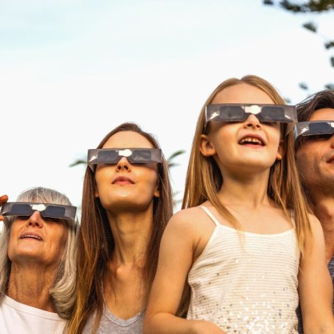 total solar eclipse with kids