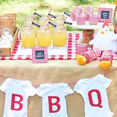 summer baby shower
