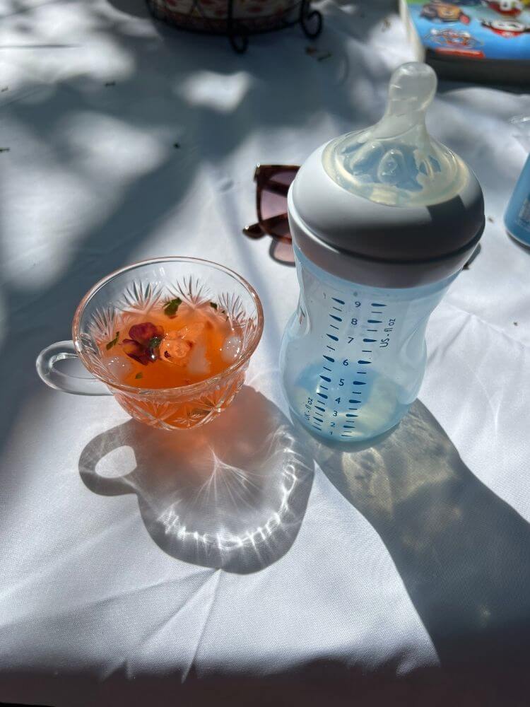 couples baby shower happy hour theme