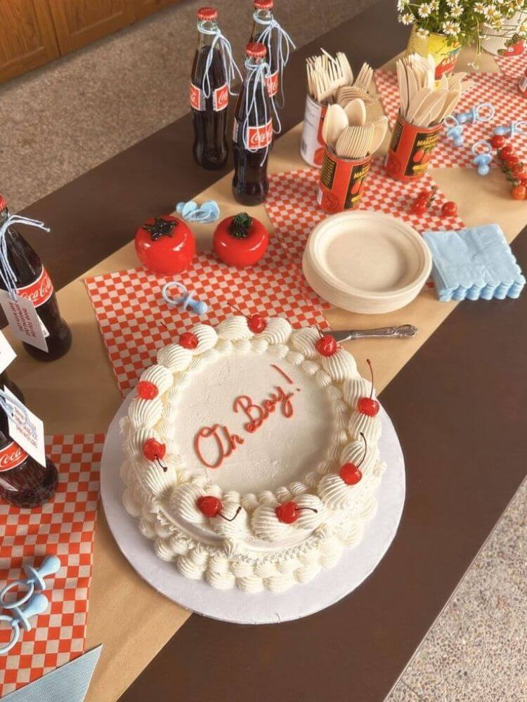 couples baby shower pizza theme