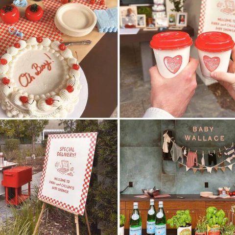couples baby shower theme