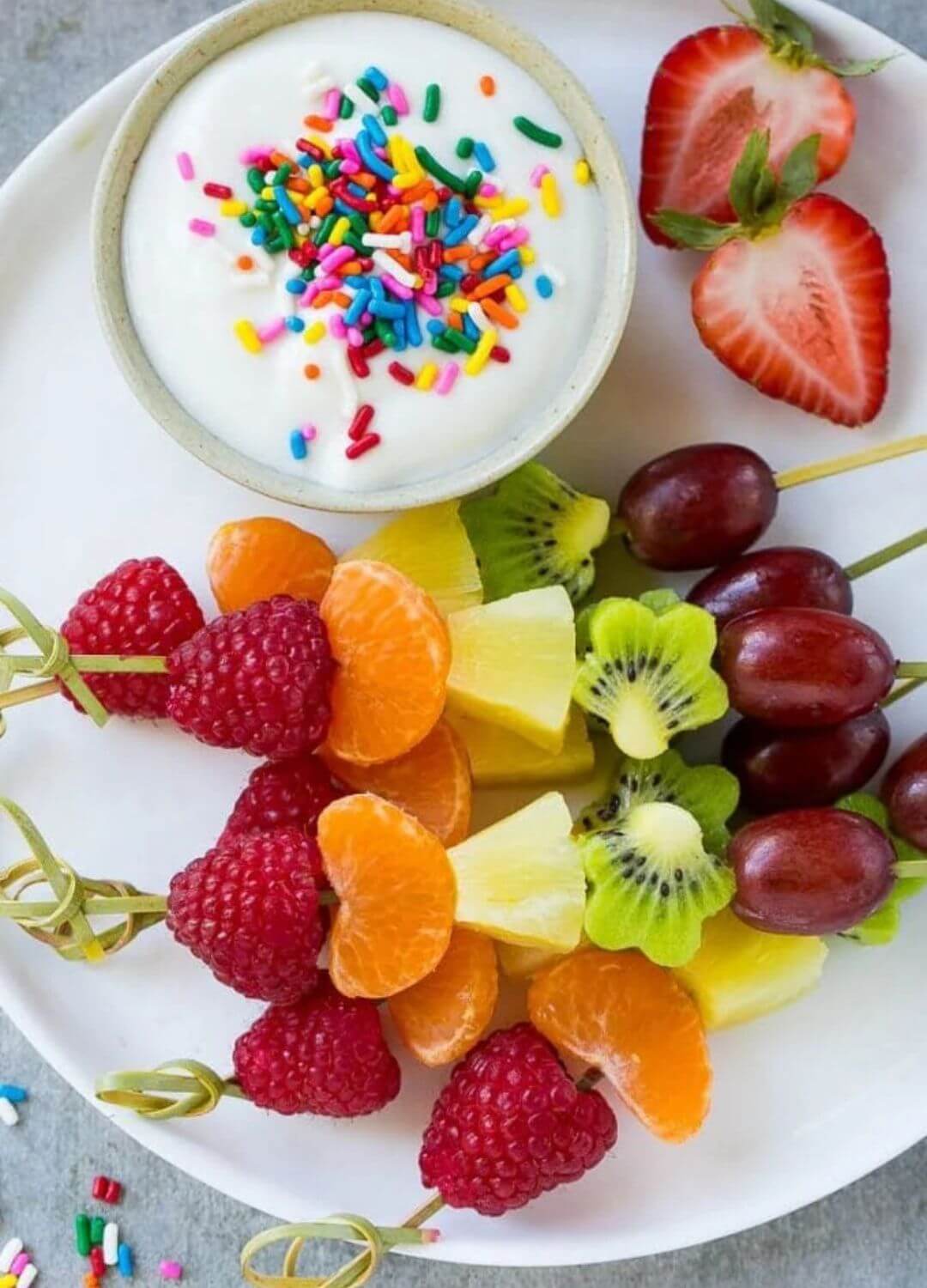 fruit kebabs sport snacks ideas for kids