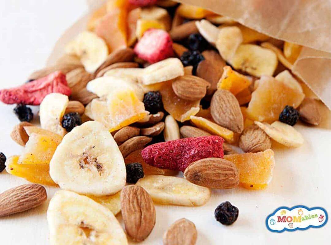 trail mix sports snack ideas for kids