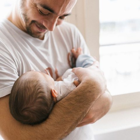 dads role after baby is born