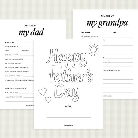free printable father's day cards