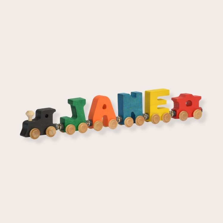 Personalized Name Train