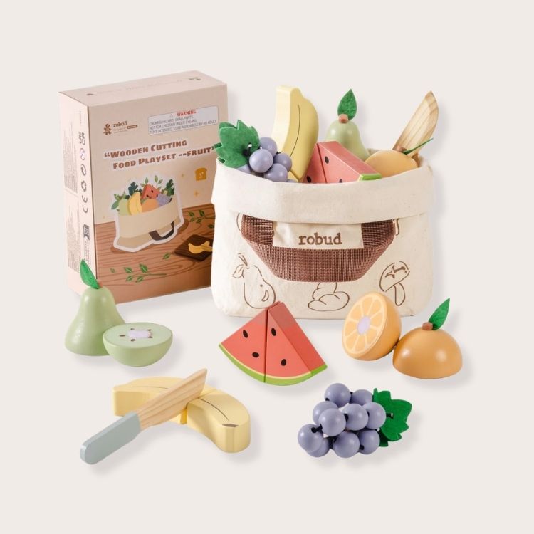 Wooden Fruit Set