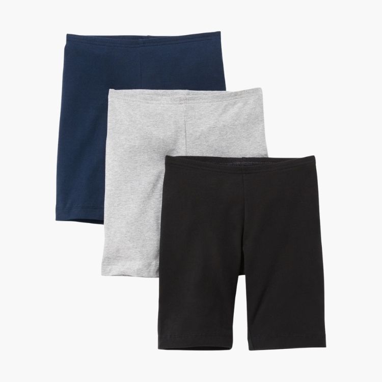 3-Pack Long Jersey Bike Shorts