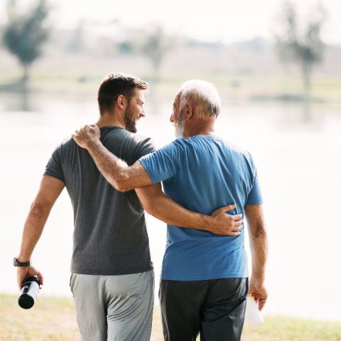 millennial and boomer dad