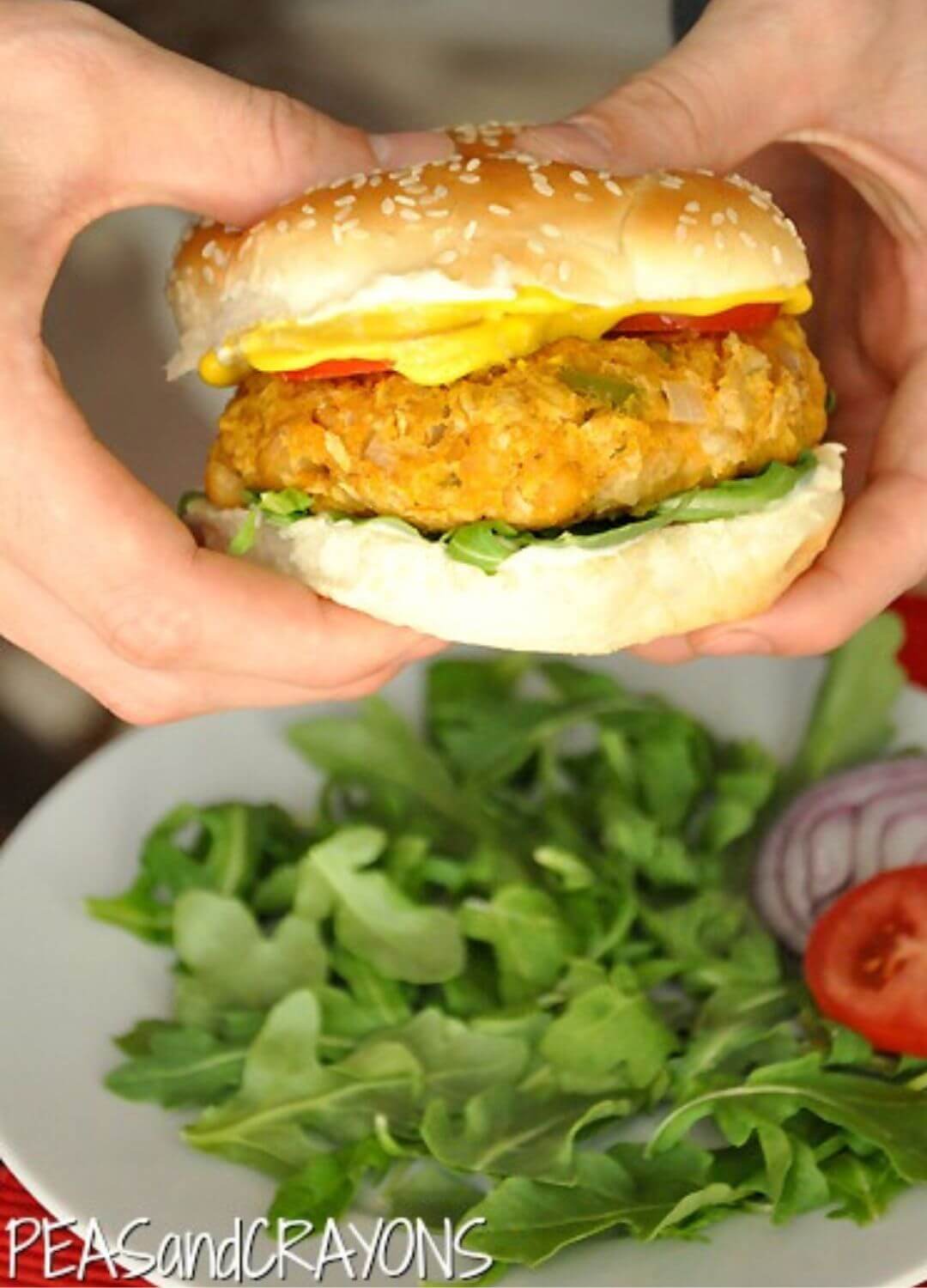 chickpea and sweet potato burgers