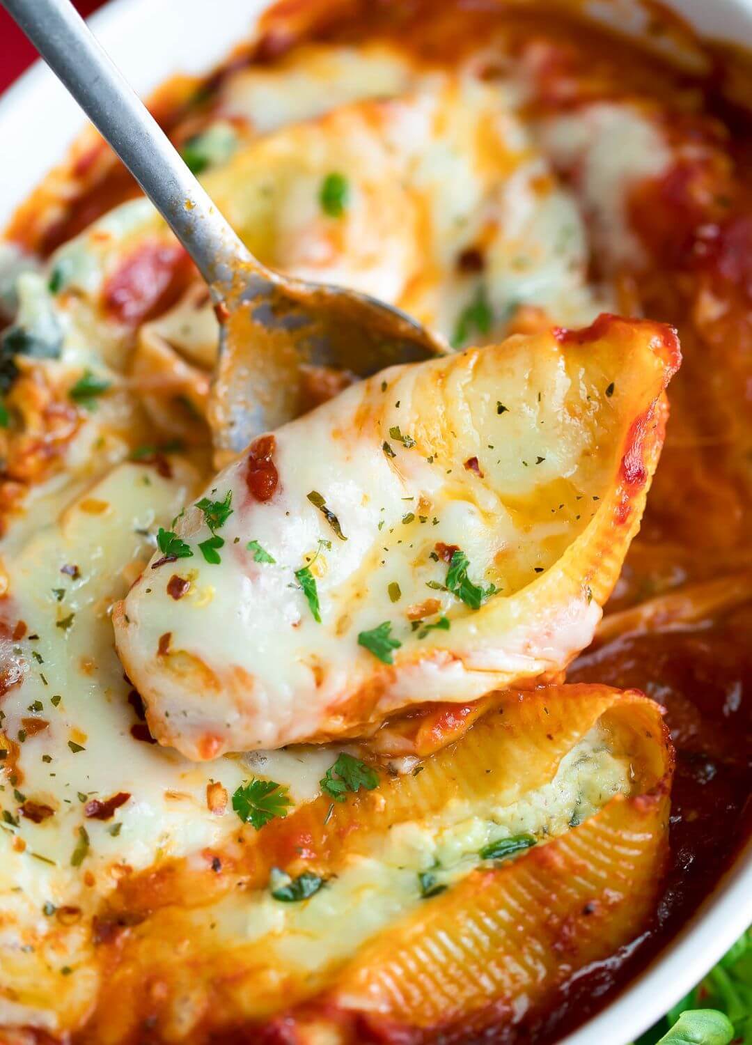spinach stuffed shells
