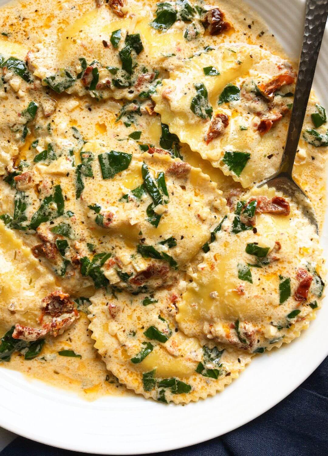 sun dried tomato ravioli