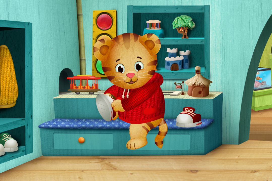 daniel tiger, low stimulation shows for toddlers