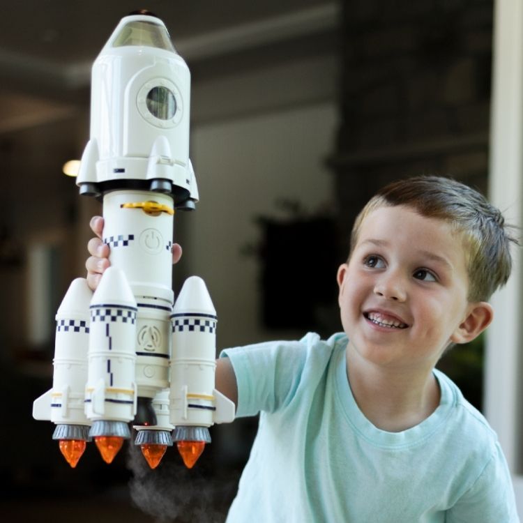 Blast Off Multistage Rocket