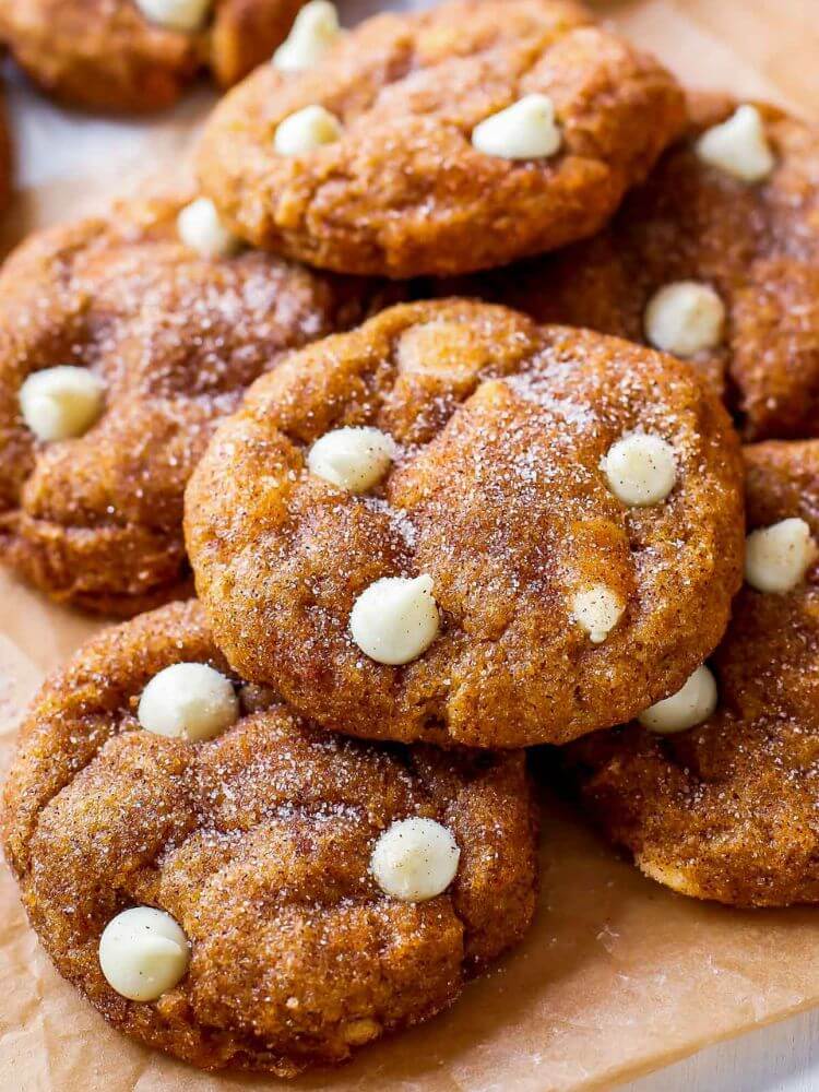 pumpkin snickerdoodles fall recipes