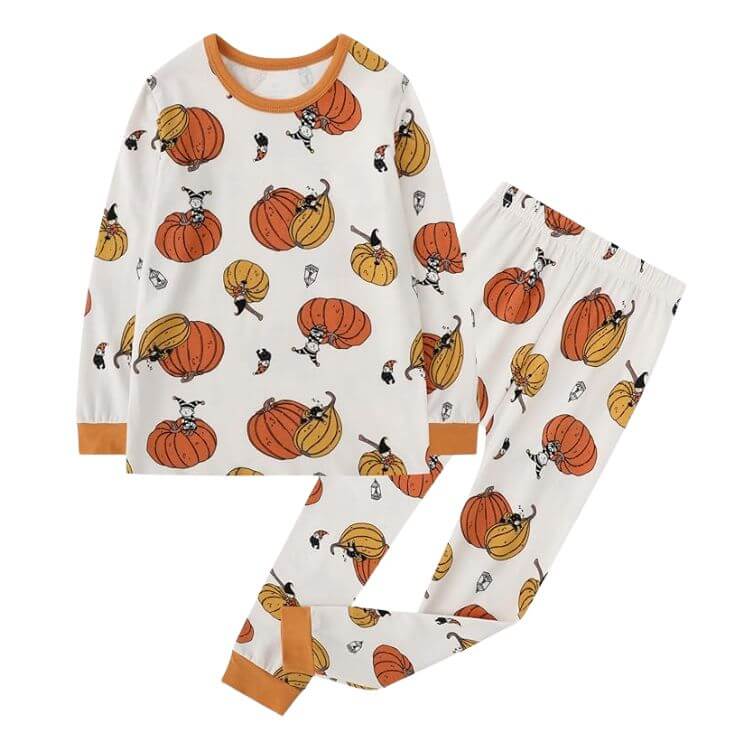 Bat and Pumpkin Pajamas