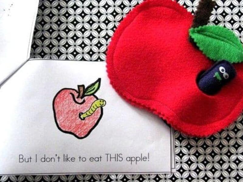 felt and apple fall activity 