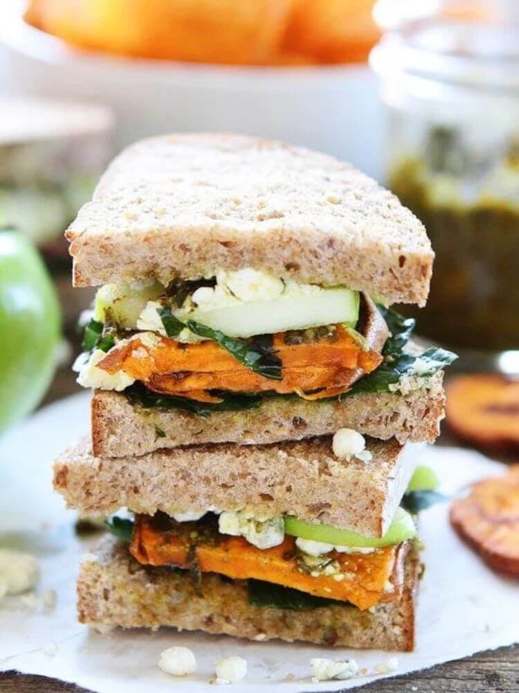 apple recipes sweet potato sandwich