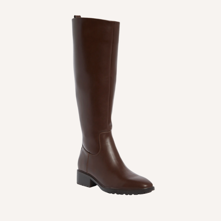 Blondy Square Toe Knee High Boot