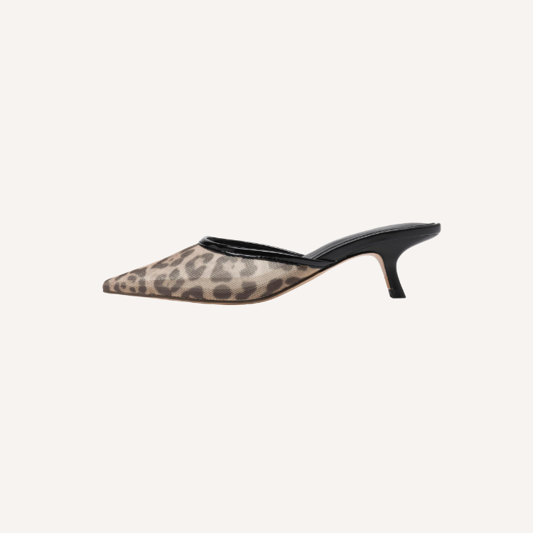 Kitten Heel Mules