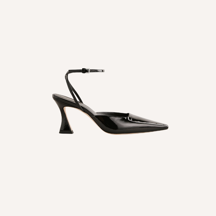 Natasha Ankle Strap Mesh Pump
