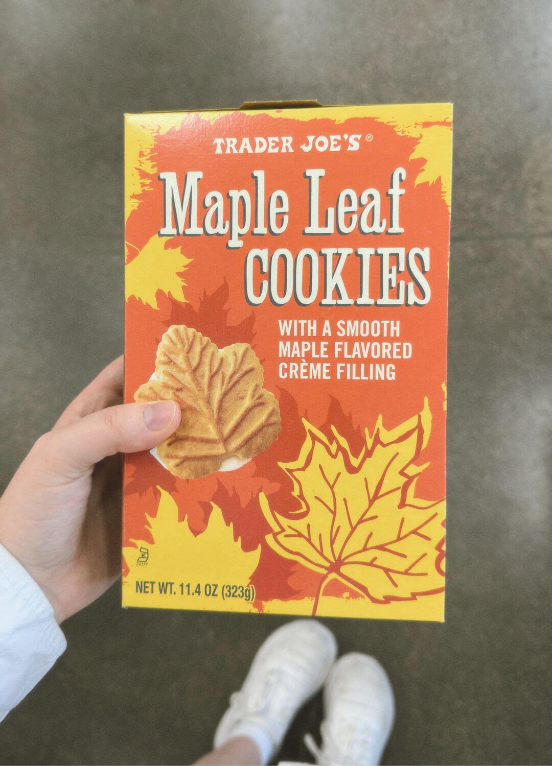 trader joe's fall cookies