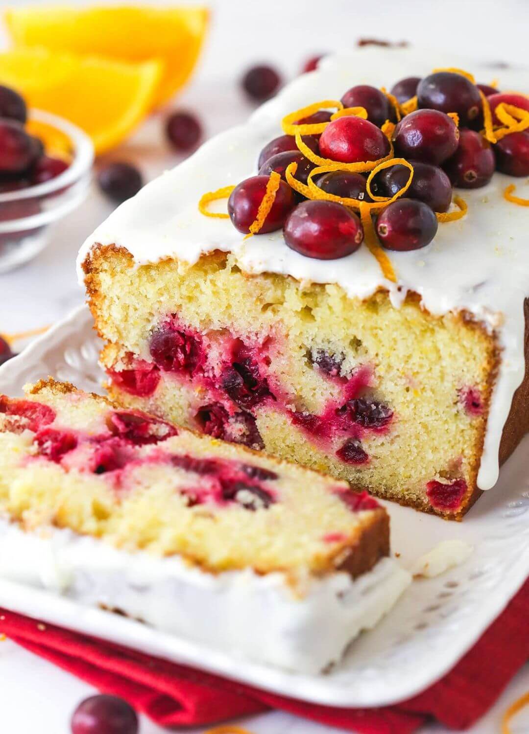 cranberry loaf thanksgiving desserts