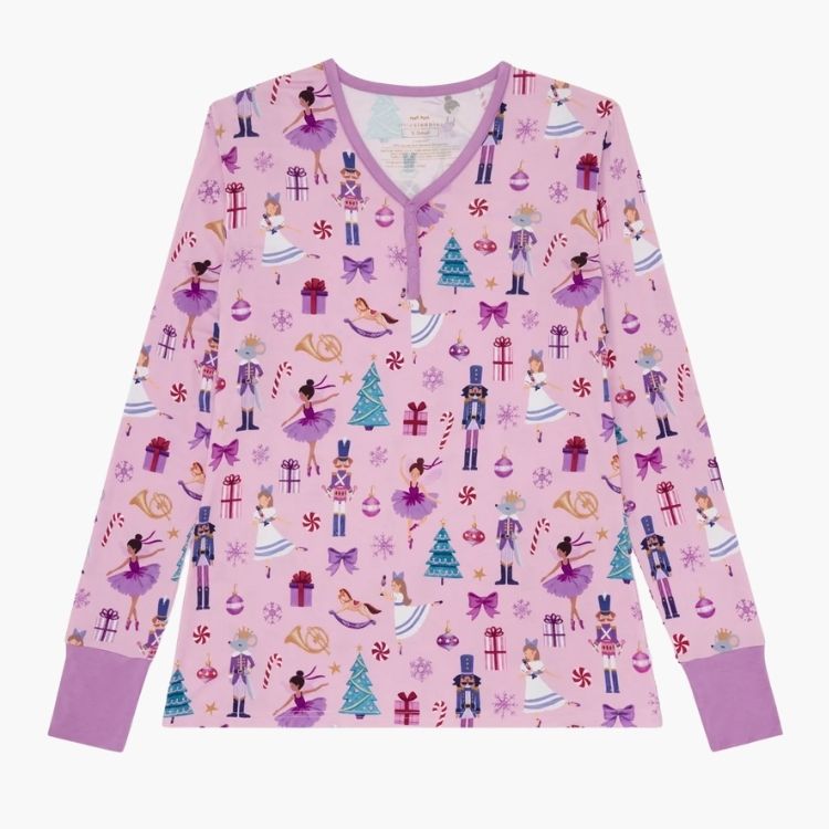 Nutcracker Ballet Women's Pajama Top