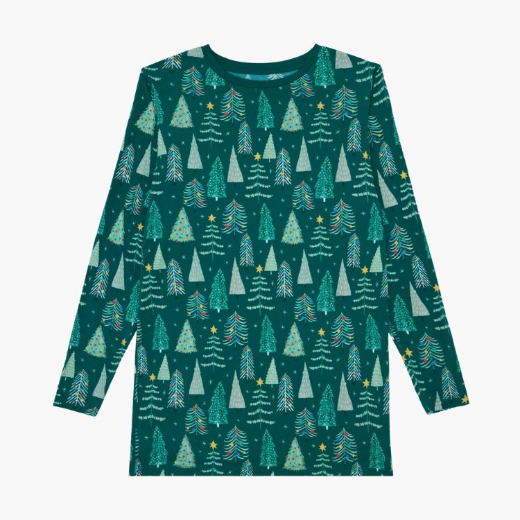 Twinkling Trees Men's Pajama Top