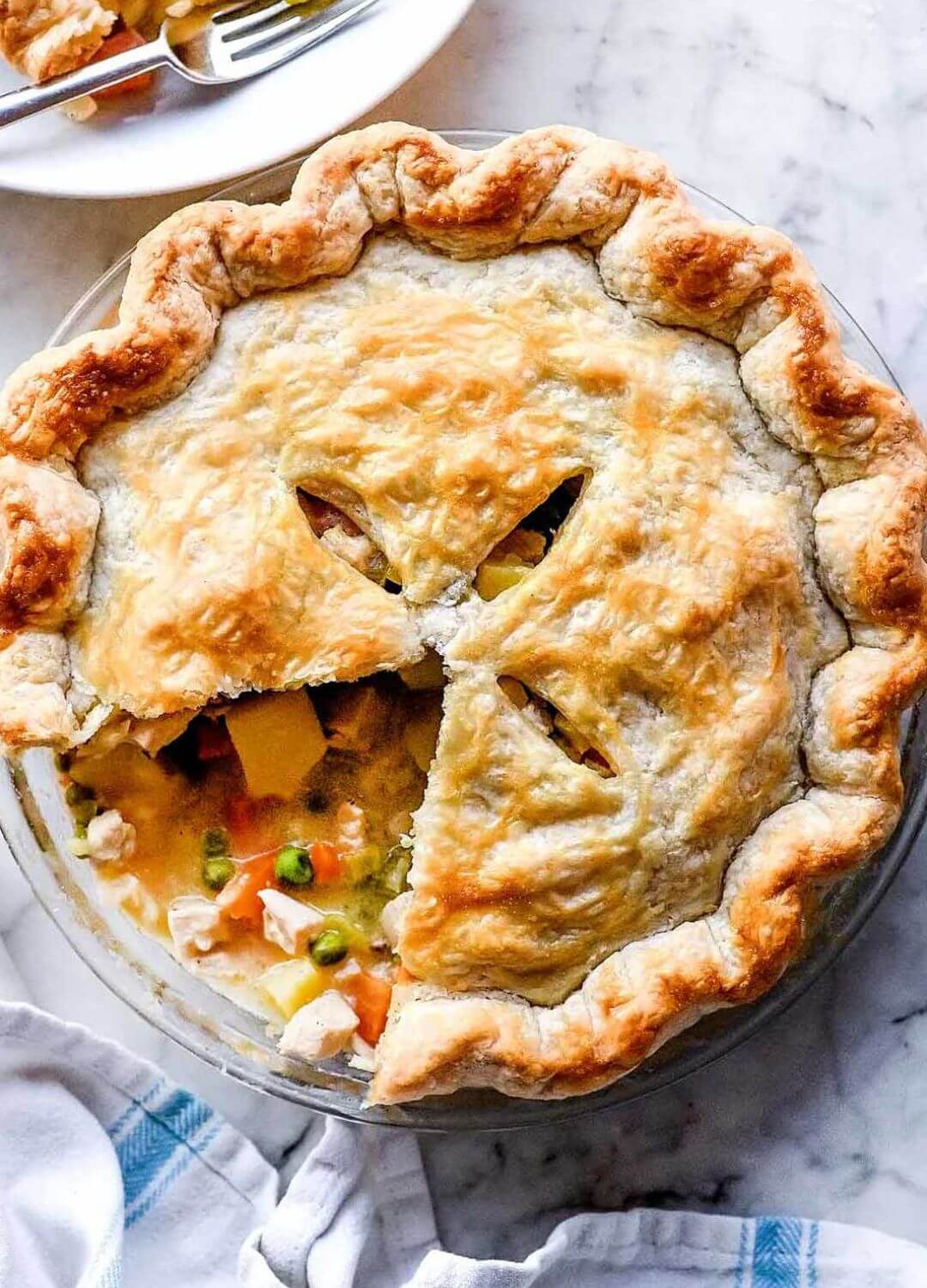curry turkey pot pie thanksgiving menu