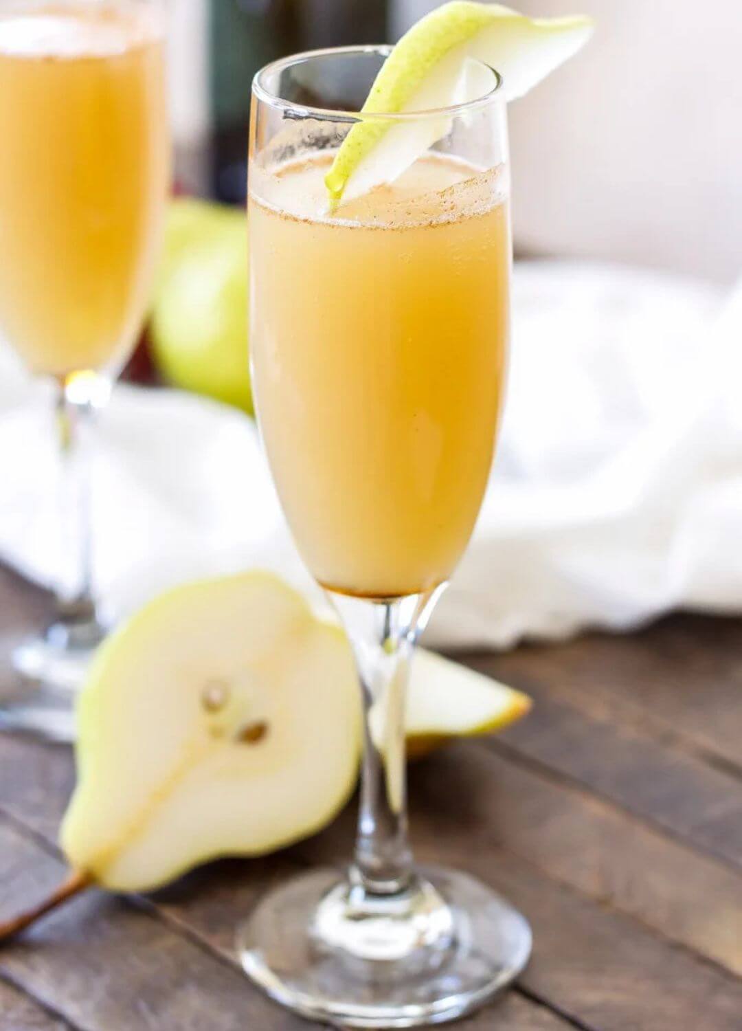cinnamon pear mimoas thanksgiving menu