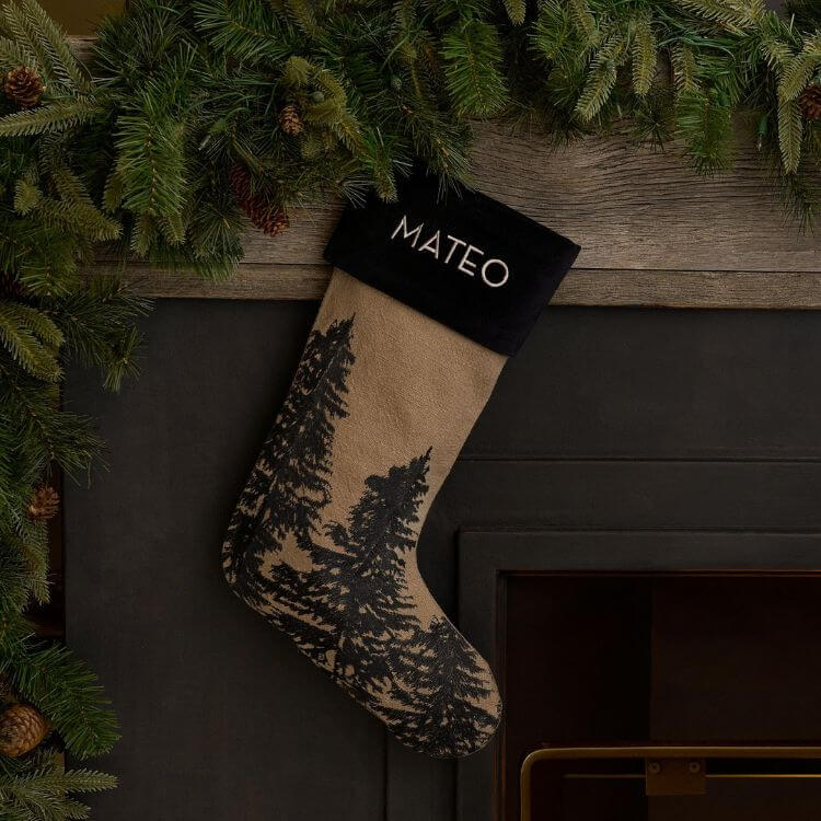 Rustic Forest Stocking