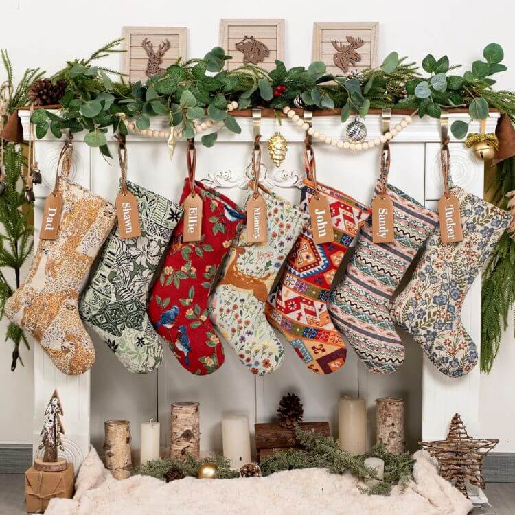 Personalized Nature Stockings