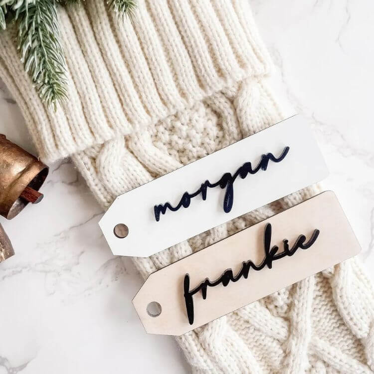 Christmas Stocking Tags