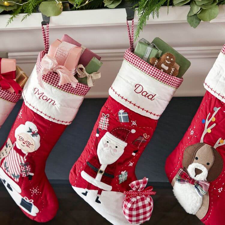 Quilted Christmas Stocking