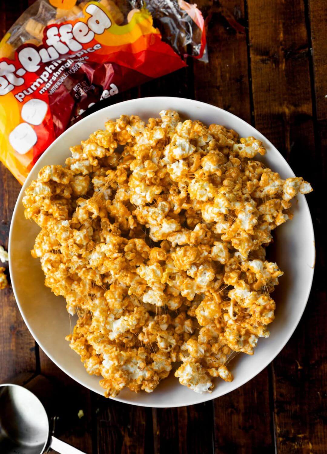 pumpkin popcorn thanksgiving treats