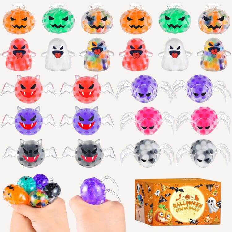 Mini Halloween Stress Balls