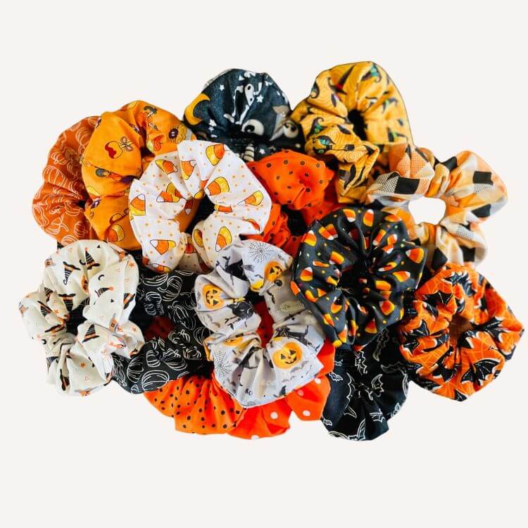 Halloween Scrunchies
