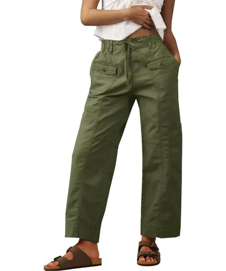 Pull-On Cargo Pants