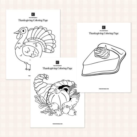thanksgiving coloring pages
