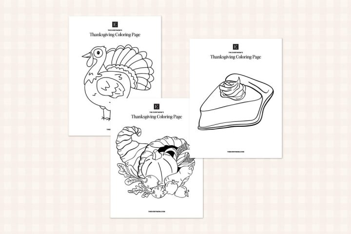 thanksgiving coloring pages