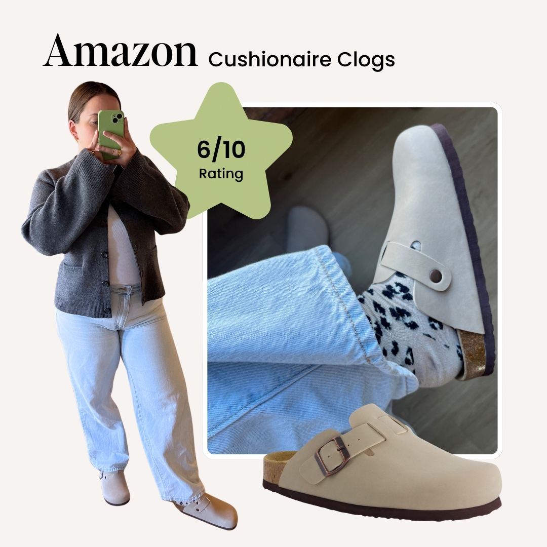 amazon cushionaire clogs review