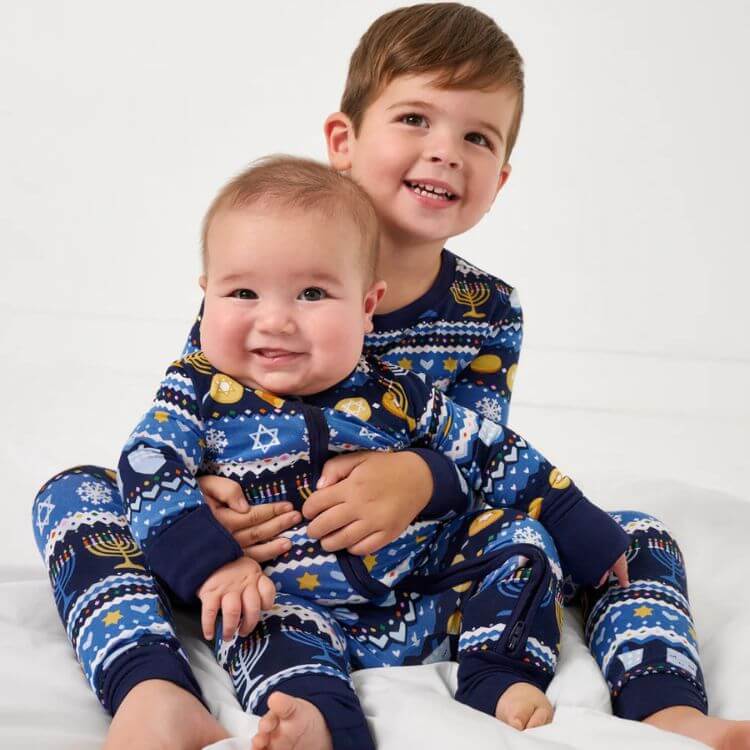 Hanukkah Matching Family Pajamas