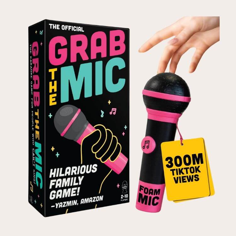 Grab The Mic Karaoke Board Game