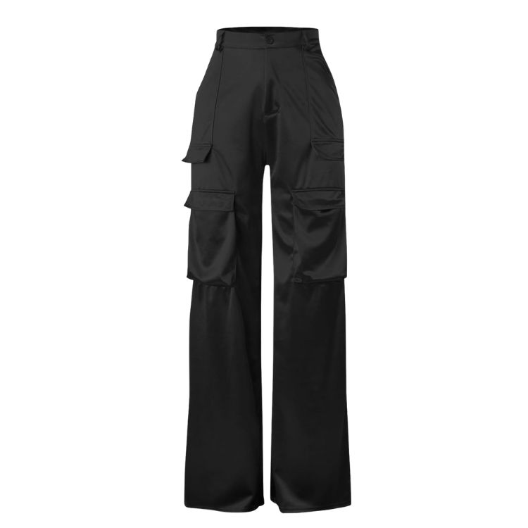 Wide Leg Cargo Pants